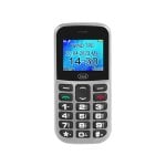 Téléphone Trevi Silver Senior avec appareil photo 2G, lampe torche USB-C, carte MicroSD, 600 mAh Téléphone Trevi Silver Senior avec appareil photo 2G, lampe torche USB-C, carte MicroSD, 600 mAh