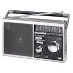 Radio portátil Trevi AM/FM/SO Altavoces integrados USB MicroSD Negro Blanco Radio portátil Trevi AM/FM/SO Altavoces integrados USB MicroSD Negro Blanco