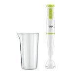 Mixeur plongeant ergonomique Ufesa Pulsar 600 600 W Turbo 2 lames, vert/blanc