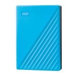 Western Digital My Passport 6TB Externe Festplatte USB 3.2 Gen 1 5000Mbit/s Micro-USB B 256-bit AES Schwarz/Blau