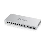 Switch Zyxel 8 Puertos Gigabit Ethernet 2 Puertos 2.5G 2 SFP+ No Gestionado QoS ACL Gris Switch Zyxel 8 Puertos Gigabit Ethernet 2 Puertos 2.5G 2 SFP+ No Gestionado QoS ACL Gris