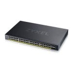 Commutateur géré Zyxel XGS1935-52HP 48x GbE PoE+, 4x 10G SFP+, 176 Gbit/s, 375 W, rack