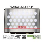 14-Zoll-LED-Bildschirm für Laptop TV140wtm-nh0 2160 x 1440 30 Pins