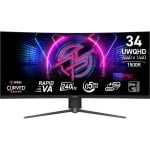 MSI MPG 346CQRF X24 34″ 3440 x 1440 240 Hz VA incurvé 0,5 ms USB-C DisplayHDR400 Adaptive-Sync MSI MPG 346CQRF X24 34″ 3440 x 1440 240 Hz VA incurvé 0,5 ms USB-C DisplayHDR400 Adaptive-Sync