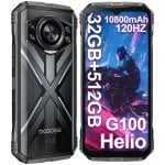 Doogee S cyber Pro 4G 12GB Noir 6,6" 512GB Ultra-résistant