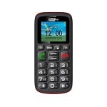Maxcom MM428 Dual-SIM 2G-Telefon 1,8-Zoll-Bildschirm microSD-Taschenlampe Schwarz/Rot Maxcom MM428 Dual-SIM 2G-Telefon 1,8-Zoll-Bildschirm microSD-Taschenlampe Schwarz/Rot