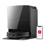 Aspirador robot Roborock Saros 10R com estação multifuncional e navegação por IA 22.000 Pa