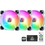 Pack de 3 ventilateurs supplémentaires Montech Z3 Pro RGB 120 mm ARGB Pack de 3 ventilateurs supplémentaires Montech Z3 Pro RGB 120 mm ARGB