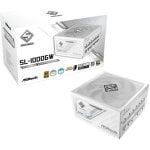 Bloc d'alimentation Asrock 1000 W, certification 80+ Gold Steel Legend, design ATX blanc Bloc d'alimentation Asrock 1000 W, certification 80+ Gold Steel Legend, design ATX blanc