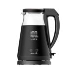 Bollitore elettrico Deerma SH90W 1,7L 1700W nero con controllo della temperatura e display LED Bollitore elettrico Deerma SH90W 1,7L 1700W nero con controllo della temperatura e display LED