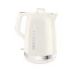Bouilloire Moulinex BY320A 1,7 L 2400 W en plastique ivoire avec sécurité d'ouverture en douceur Bouilloire Moulinex BY320A 1,7 L 2400 W en plastique ivoire avec sécurité d'ouverture en douceur