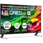 TV LG QNED evo AI 55QNED85A6C 55" 4K Mini LED Dolby Vision Smart TV TV LG QNED evo AI 55QNED85A6C 55" 4K Mini LED Dolby Vision Smart TV