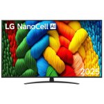 TV LG NanoCell 65NANO81A6A 65" 4K UltraHD 60Hz Smart TV WebOS HDR10 Pro Magic Remote