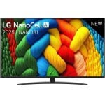 TV LG NanoCell 50NANO81A6A 50" 4K UltraHD 60Hz Smart TV WebOS HDR10 Gaming AI