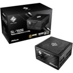 Bloc d'alimentation Asrock 750 W 80 PLUS Gold Steel Legend, protection totale, noir Bloc d'alimentation Asrock 750 W 80 PLUS Gold Steel Legend, protection totale, noir