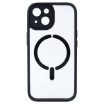 Funda para móvil La Casa de las Carcasas Bumper Compatible Magsafe Negra para iPhone 15 Plus