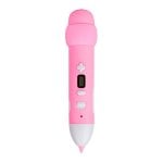 Caneta 3D Colido LT-P66 para criança com bateria de 600 mAh e 3,7 V, cor-de-rosa Caneta 3D Colido LT-P66 para criança com bateria de 600 mAh e 3,7 V, cor-de-rosa