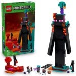 Set de construcción Lego Minecraft 21279 La Torre del Enderman 867 piezas modular