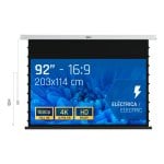 Pantalla proyector eléctrica iggual tensionada 92″ 16:9 motorizada 203x114cm mando a distancia Pantalla proyector eléctrica iggual tensionada 92″ 16:9 motorizada 203x114cm mando a distancia