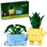 Set de construcción LEGO Botanicals 10349 Plantas Felices 217 piezas macetas caritas intercambiables Set de construcción LEGO Botanicals 10349 Plantas Felices 217 piezas macetas caritas intercambiables