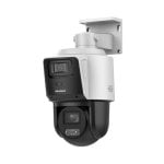 Cámara de seguridad Hikvision DS-2SE3C404MWG-E/14(2.8mm) TandemVu 4MP+4MP Zoom Óptico 4x Exterior IP66