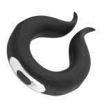 Vibrator und Klitorisstimulator Ring HUGBOX 10 Programme Schwarz