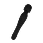 Vibratore a bacchetta HUGBOX e vibratore femminile 14 programmi Nero Vibratore a bacchetta HUGBOX e vibratore femminile 14 programmi Nero