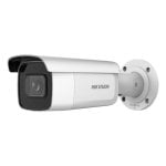 Cámara Hikvision DS-2CD2667G2HT 6MP 2.8-12mm IP67 IK10 PoE Varifocal IR60m AcuSense Exterior