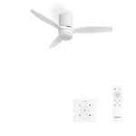 Ventilador de techo Create SMART WiFi Motor exclusivo Temporizador Luz LED 15W 3 temperaturas FSC Ventilador de techo Create SMART WiFi Motor exclusivo Temporizador Luz LED 15W 3 temperaturas FSC