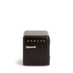Frigorífico Create Vintage Mini 50cm 48L F Negro