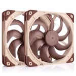 Noctua NF-A14x25 G2 PWM Sx2-PP Conjunto de 2x Ventoinhas Suplementares 140mm PWM Push/Pull