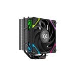 Luftkühlung XYZ Sockel Intel AMD 120mm Thermax 4 Schwarz A-RGB PWM