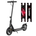 Patinete eléctrico iScooter 25km/h 30km de autonomía 500W batería 36V amortiguación y neumático 10″