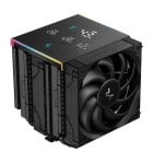 Dissipatore per CPU DeepCool AK620 Digital Pro Nero con 6 heatpipe ARGB e sensore di visualizzazione digitale