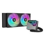 DeepCool LT240 ARGB 240-mm-Flüssigkeitskühler, 2 x 120 mm, RGB, Intel/AMD-Sockel