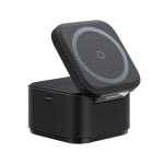 Baseus BS-W531 Caricabatterie wireless 2 in 1 Magsafe 20W Nero Uscita wireless 15W Pieghevole
