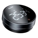 Temporizador Digital Baseus Heyo Pro FMDS000013 Pantalla LED Magnético 3 Niveles Volumen Negro