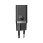 Baseus GaN5 Pro Caricabatterie USB-C doppio da 40 W con ricarica rapida e protezione multiporta, nero