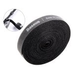 Organizador de cable Baseus ACMGT-F01 3m Velcro Negro Franela 12.5mm Corte a Medida Organizador de cable Baseus ACMGT-F01 3m Velcro Negro Franela 12.5mm Corte a Medida