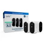 Caméra IP ARLO 2K QHD avec vision nocturne avancée, batterie rechargeable, audio bidirectionnel et sirène à distance Caméra IP ARLO 2K QHD avec vision nocturne avancée, batterie rechargeable, audio bidirectionnel et sirène à distance