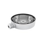 Boîte de jonction étanche en aluminium blanc Hikvision DS-1280ZJ-DM55, 2 kg, paroi plate Boîte de jonction étanche en aluminium blanc Hikvision DS-1280ZJ-DM55, 2 kg, paroi plate