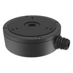 Caixa de Ligações Hikvision DS-1280ZJ-M(BLACK) Alumínio Preto para Câmaras dome exterior/interior Caixa de Ligações Hikvision DS-1280ZJ-M(BLACK) Alumínio Preto para Câmaras dome exterior/interior
