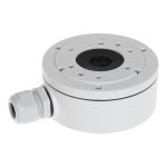 Boîte de jonction Bullet/Dôme Hikvision DS-1280ZJ-XS en aluminium IP66, blanche