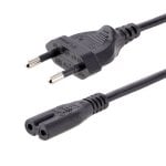 StarTech.com 2m Netzteil EU-Stecker C7 18AWG 250V 2,5A Hohe Leitfähigkeit Schwarz StarTech.com 2m Netzteil EU-Stecker C7 18AWG 250V 2,5A Hohe Leitfähigkeit Schwarz