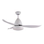 Ventilateur de plafond Lumit Marino DC 14W 3 pales LED 16W télécommande