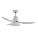 Ventilador de techo Lumit Marino DC 14W 3 aspas 6 velocidades LED 16W mando a distancia Ventilador de techo Lumit Marino DC 14W 3 aspas 6 velocidades LED 16W mando a distancia