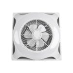 Ventilador empotrable Bel Air Home Panel 6 aspas LED 3 velocidades mando remoto