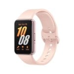 Samsung Galaxy Fit3 Bluetooth 40mm AMOLED Ouro Rosa Resistente à Água 5ATM+IP68 SpO2 Sono Cardíaco