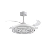 Ventilador de Techo Bel Air Nudos LED 16000lm 4 Aspas Retráctiles Mando a Distancia Ventilador de Techo Bel Air Nudos LED 16000lm 4 Aspas Retráctiles Mando a Distancia
