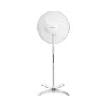 Ventilateur sur pied Emerio FN-114204 argenté, hauteur réglable, 3 vitesses, 45 W, 44 cm, oscillant Ventilateur sur pied Emerio FN-114204 argenté, hauteur réglable, 3 vitesses, 45 W, 44 cm, oscillant